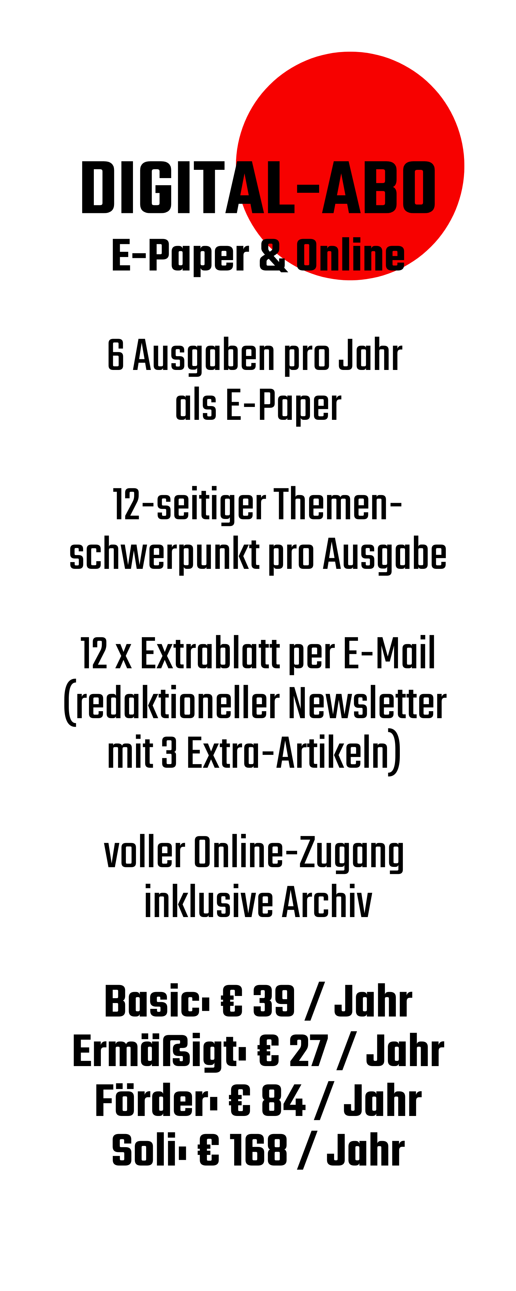 Südwind-Magazin Digital-Abo (E-Paper & Online)