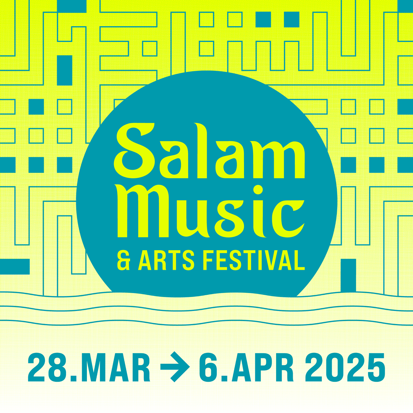 Banner Salam Music & Arts Festival 2025